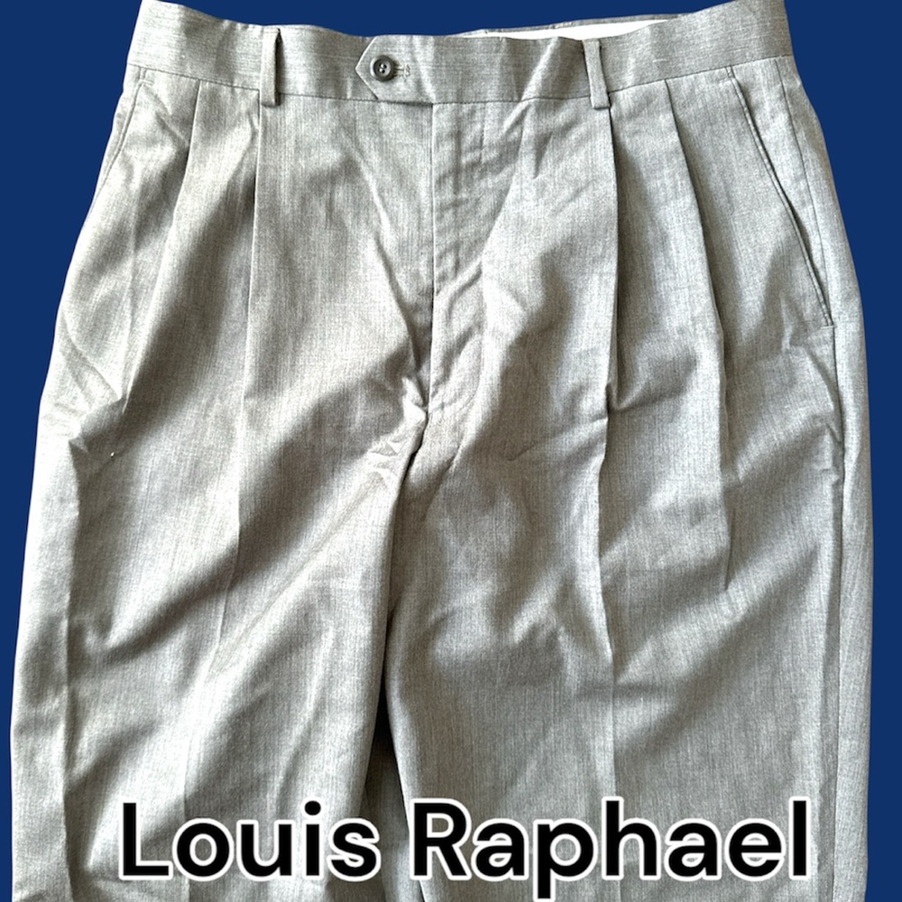 Louis Raphael Light Gray Men's pants